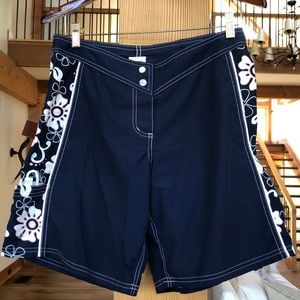 Crazy Shirt Navy Blue Board Shorts